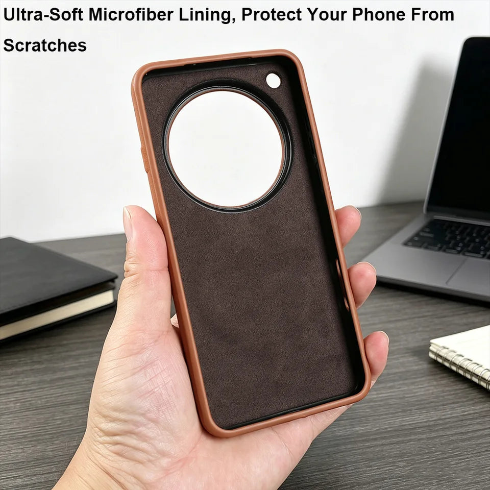 For Magsafe Magnetic Leather Phone Case For OPPO Find X9 Pro X7 X8 Ultra X6 Find X 9 8 Pro Back Cover Case X9Pro Funda Coque Bag